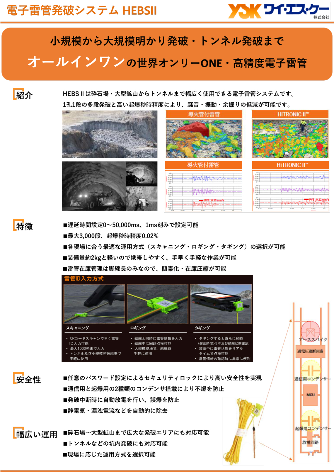 火工品・産業用爆薬｜発破用火工品・爆薬・特殊危険物の専門メーカー