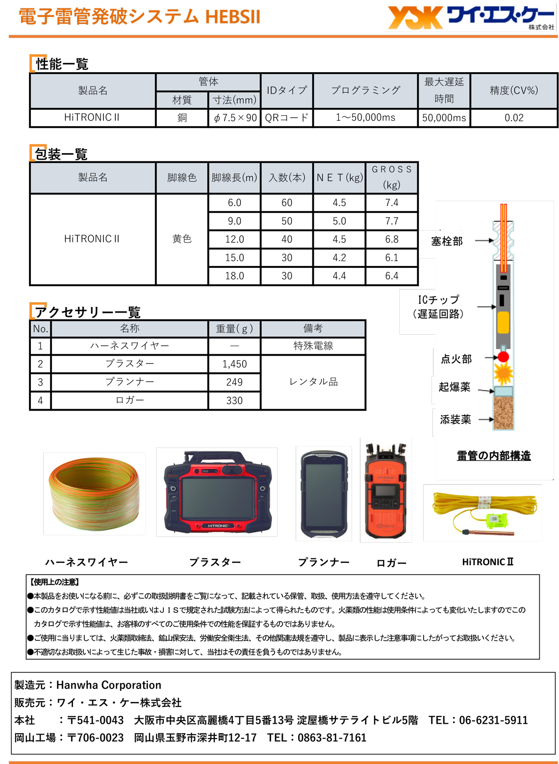 火工品・産業用爆薬｜発破用火工品・爆薬・特殊危険物の専門メーカー